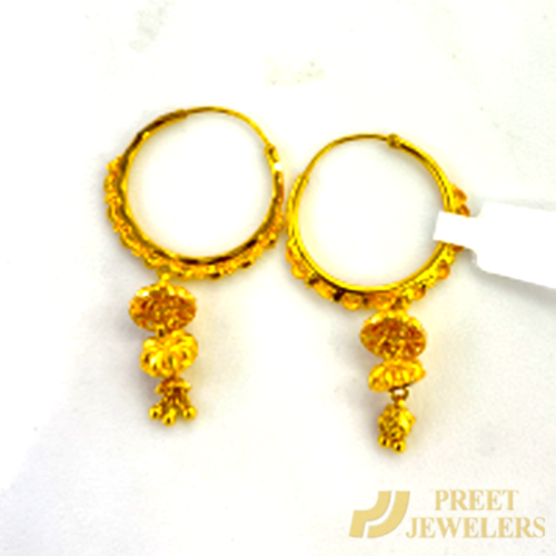 Women Gold Earrings - Regular Wear Collection