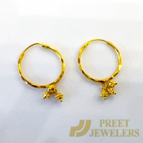 Women Gold Earrings - Regular Wear Collection